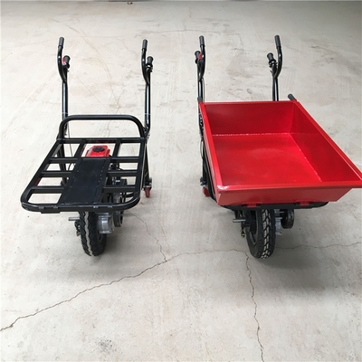農(nóng)用獨輪小推車汽油動力手推雞公車山地運貨平板推車