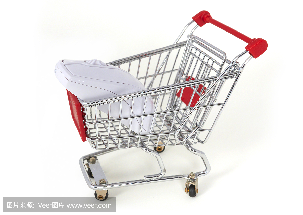 購物車與電腦鼠標(biāo)