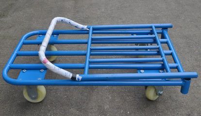 300KG優(yōu)質(zhì)加厚大號(hào)型平板車折疊手推車手拉車推貨車倉庫貨運(yùn)推車